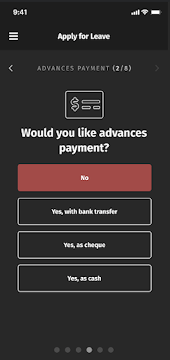 Civilsoft: ESS Screen 2