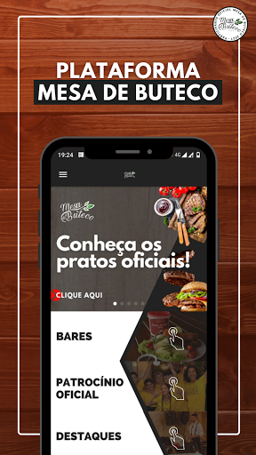 Android application Mesa de Buteco Pará de Minas screenshort