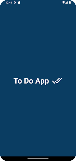 To Do App Screen 2