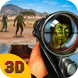 Zombie Shooting Boat Safari 3D icon