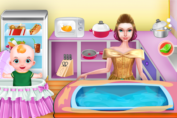Baby Clothes Wash & Ironing - 1.0 - (Android)