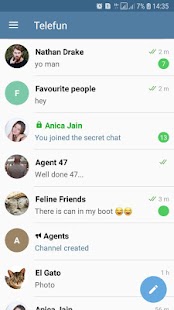 Telefun Fake chat maker Prank Screenshot