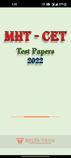 Android application MHT-CET Test Papers 2023 screenshort