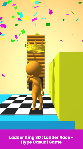 Android application Ladder King 3D : Ladder Race - screenshort