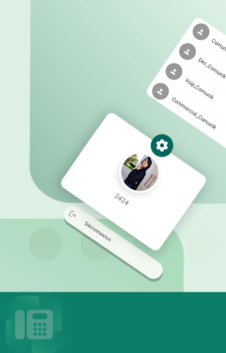 Android application Comunik Phone screenshort
