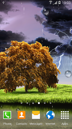 Spring Storm Live Wallpaper Screen 3