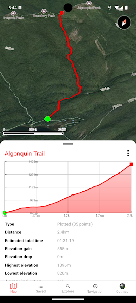OUTMAP: hike, ski, outdoor Screen Prints 3