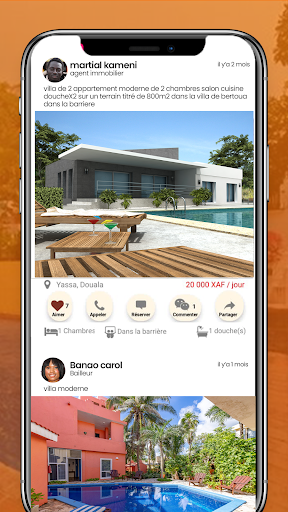 Android application IMOBBIS screenshort