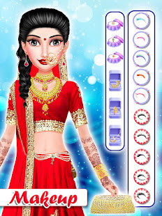 Royal Indian Wedding - Beauty Salon Makeup Girl 1.0.1 APK screenshots 2