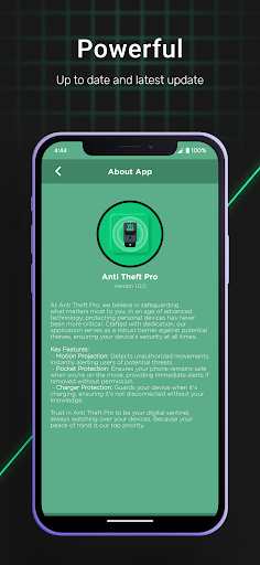 Anti Theft Alarm Pro Screen 3