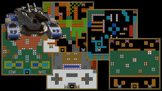 Infinity Tank Battle - 8 bit Classic Console Game 8.00 APK screenshots 15
