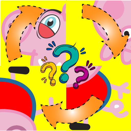 pepp piglet game puzzle pig logo
