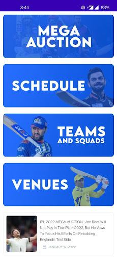 I,P,L Auction 2022 live Update