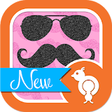 The Mustache Theme GO SMS icon