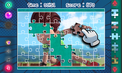 Super Jigsaw Speedo Puzzle