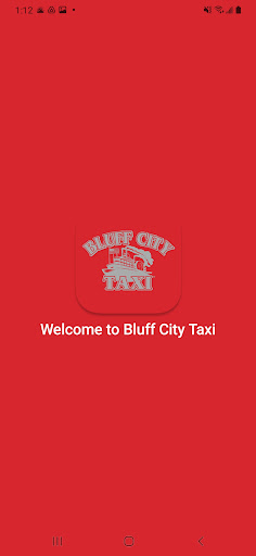 Android application Bluff City Taxi screenshort