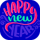 Happy new year stickers quotes and wallpaper