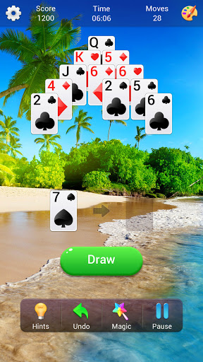Pyramid Solitaire - Classic Solitaire Card Game apkpoly screenshots 4