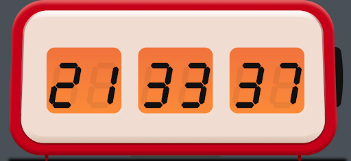 Digital Clock Screen 3