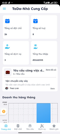 TaDa NCC: Quản Lý Dịch Vụ Screenshot 4 - AppWisp.com