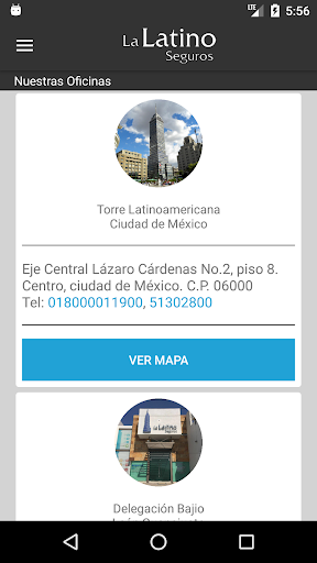 Android application Mi Portal Latino screenshort
