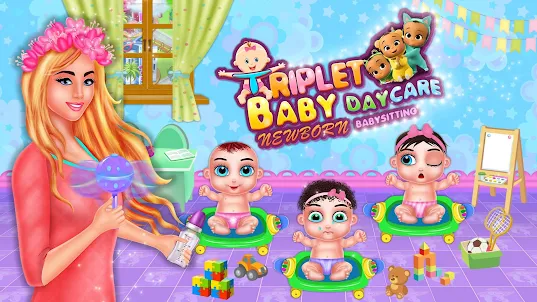 Newborn Triplet Baby Daycare