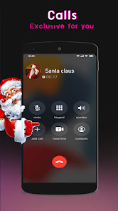 santa claus fake call video 3.0 APK + Mod (Free purchase) for Android
