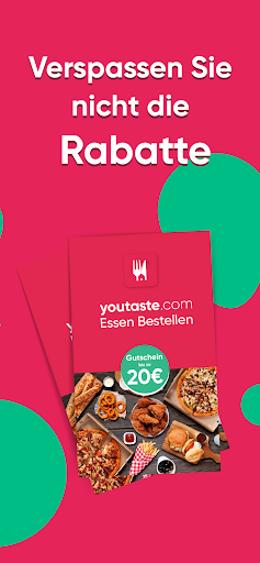 Android application Youtaste - Order Food screenshort