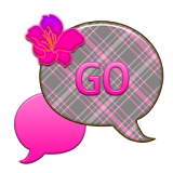 GO SMS THEME/HibiscusCloud icon