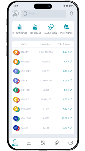Android application تترمارت | Tethermart screenshort