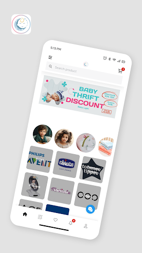 Android application BabyLight screenshort