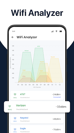 WiFi Analyzer - WiFi Passwords screenshot 8