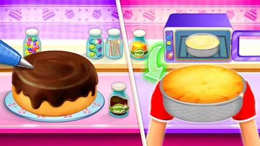Cake Games: Baking & Cooking