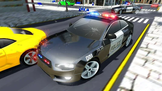 police car chase game cop duty