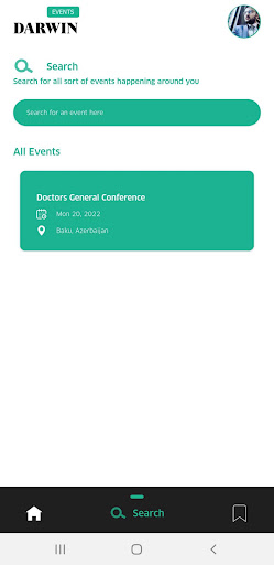 Darwin Events Live Screen 3