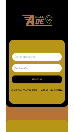 Android application PEDIDOS ADE screenshort