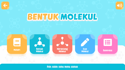 Bentuk Molekul 3D Simulasi 0.1 APK + Мод (Unlimited money) за Android