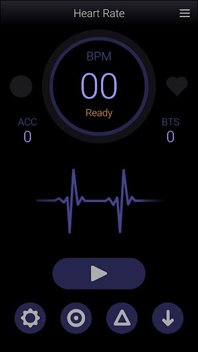 Android application Heart Rate screenshort