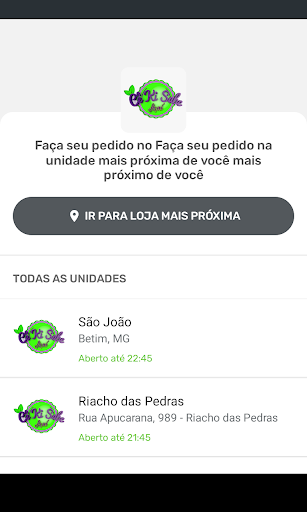 Android application Cê Ki Sabe Açaí screenshort
