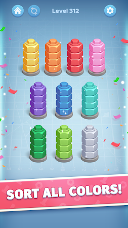 Game screenshot Nut Color Game - Sort Puz 3D mod apk