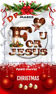 Jesus Name letter Art, Dp Make