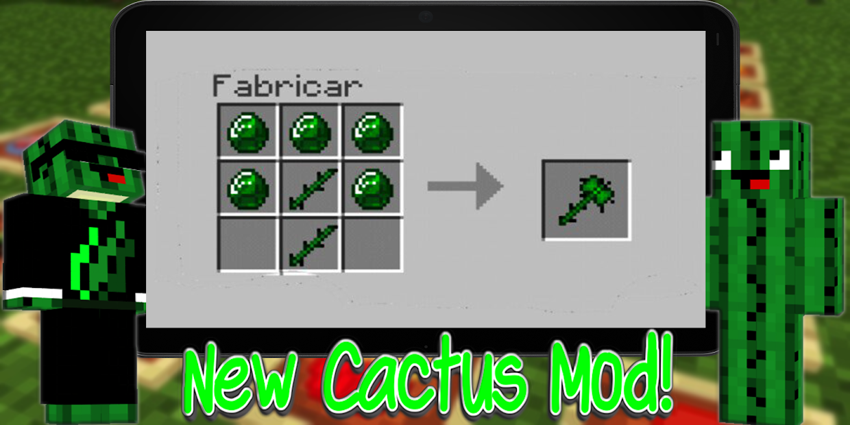 Capture 13 New Fast Food Skins & Cactus Mods For Craft Game android