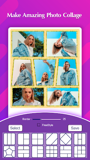 Android application Photo Collage Maker Editor screenshort
