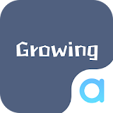 Growing-Change fonts for free icon