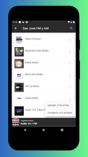 Radio Costa Rica: Radio Online Screen 2