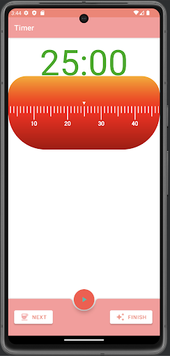 Android application Fulfil screenshort