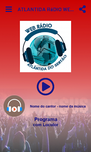 Atlantida Rádio Web Screen 2