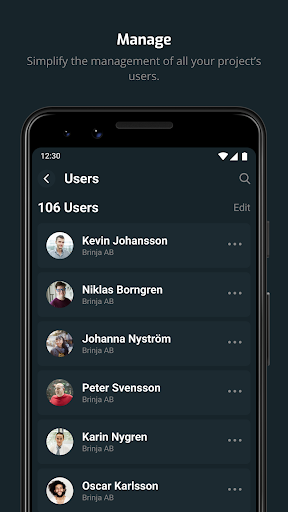 Brinja App Screen 3