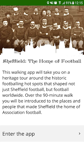 Android application Sheffield: Home of Football screenshort