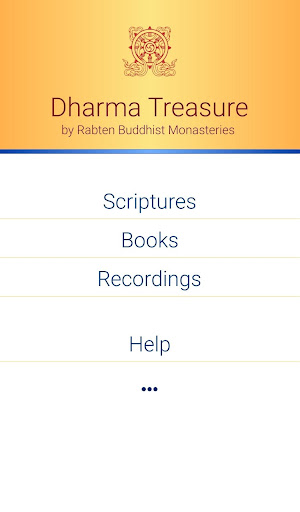 Android application Dharma Treasure screenshort